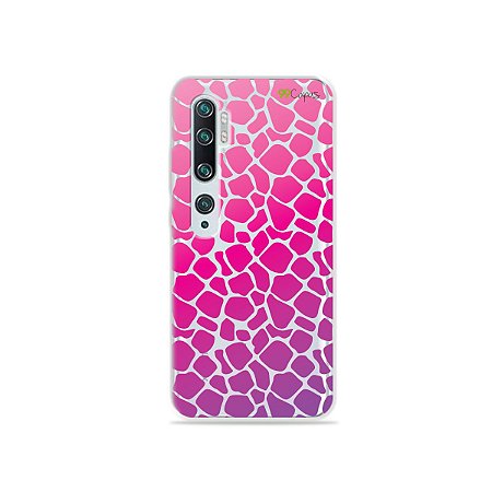 Capa para Xiaomi Mi Note 10 - Animal Print Pink