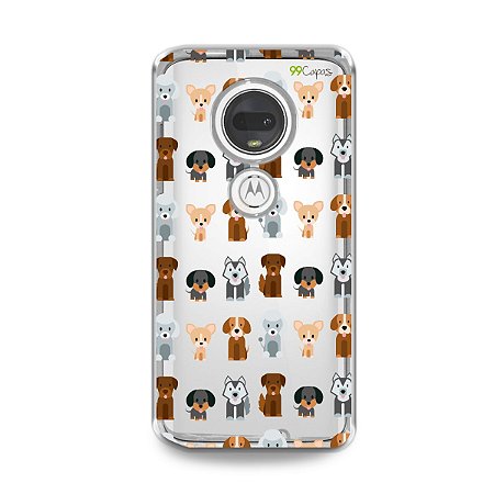 Capa para Moto G7 Plus - Doguinhos