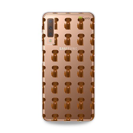 Capa para Galaxy A7 2018 - Golden