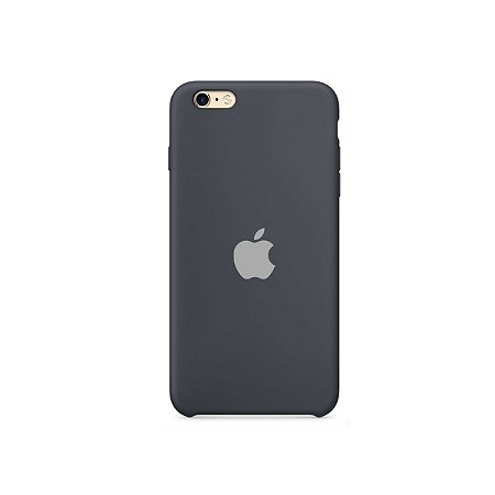 Silicone Case Preta para iPhone 6/6s - 99Capas