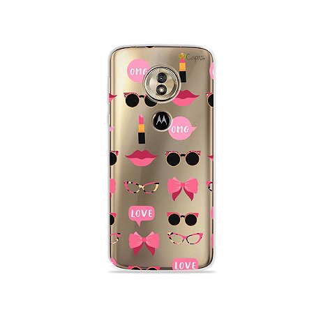 Capa transparente flexível para Motorola Moto G6 Play + película de vidro  em Promoção | Ofertas na Americanas