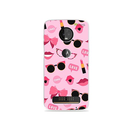 Capa para Moto Z3 Play - Feminine