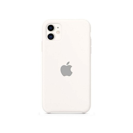 Silicone Case Branca para iPhone 11 - 99Capas