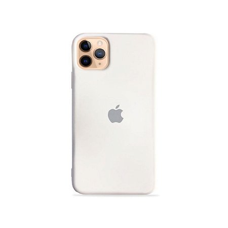 Silicone Case Branca para iPhone 11 Pro Max - 99Capas