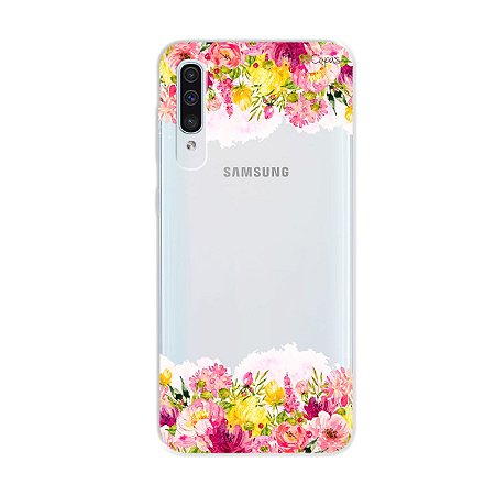 Capa para Galaxy A50s - Botânica
