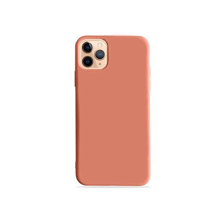 Silicone Case Pêssego para iPhone 11 Pro Max (acompanha Pop Socket) - 99Capas