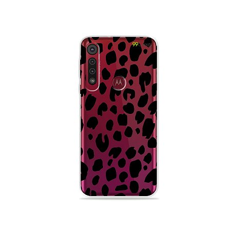 Capa para Moto G8 Play - Animal Print Basic