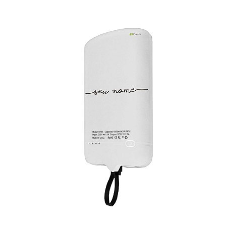 99Snap Powerbank - Lightning ( Carregador portátil para celular) personalizado com nome