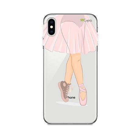 Capinha (transparente) para iPhone XS Max - Ballet