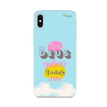 Capinha para iPhone XS Max - Amar a Deus