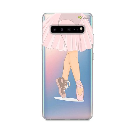 Capinha (transparente) para Galaxy S10 - Ballet