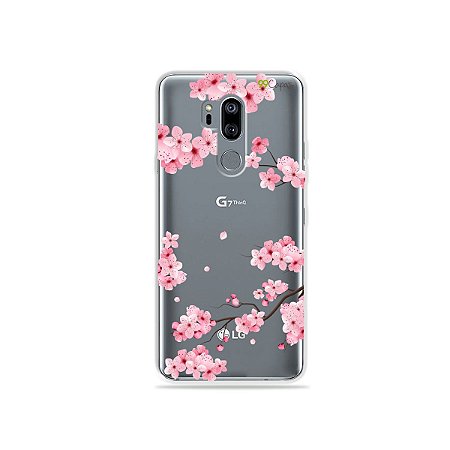 Capinha (transparente) para LG G7 ThinQ - Cerejeiras