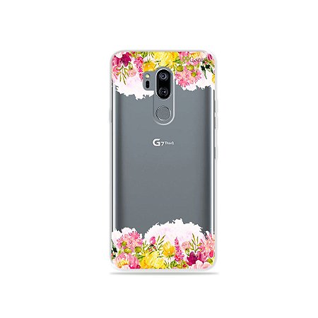 Capinha (transparente) para LG G7 ThinQ - Botânica