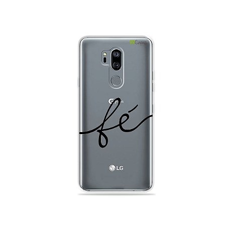 Capinha (transparente) para LG G7 ThinQ - Fé