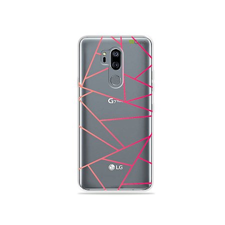 Capinha (transparente) para LG G7 ThinQ - Abstrata
