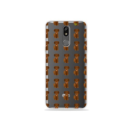 Capinha (transparente) para LG K12 Plus - Golden