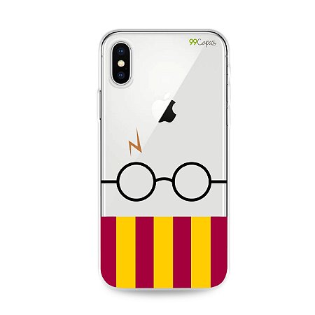 Capinha (transparente) para iPhone X/XS - H.P.