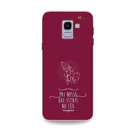 Capinha para Galaxy J6 - Pai Nosso