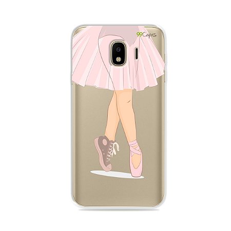 Capinha (transparente) para Galaxy J4 2018 - Ballet