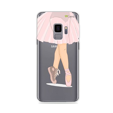 Capinha (transparente) para Galaxy S9 - Ballet