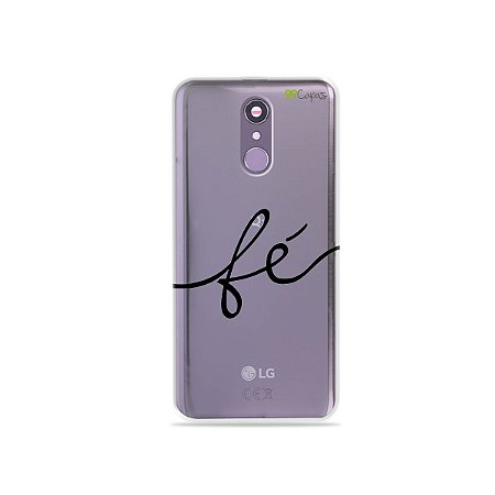 Capinha (transparente) para LG Q7 - Fé