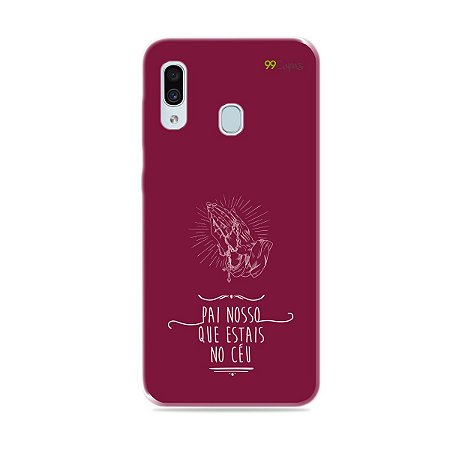 Capinha para Galaxy A30 - Pai Nosso