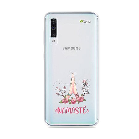 Capinha (transparente) para Galaxy A50 - Namastê