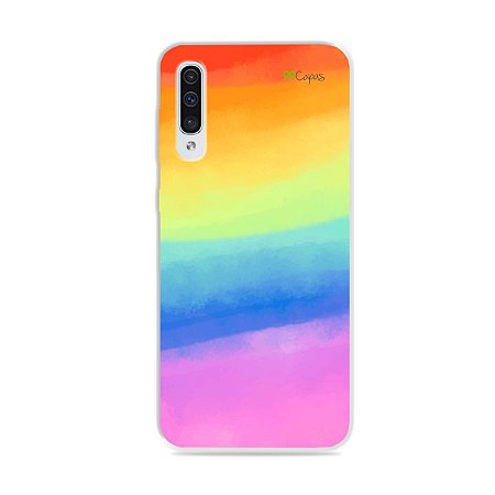 Capinha para Galaxy A50 - Rainbow