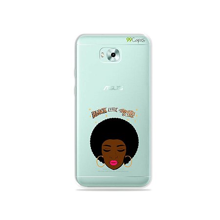 Capinha (transparente) para Zenfone 4 Selfie - Black Lives