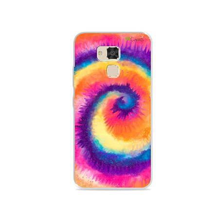 Capinha para Asus Zenfone 3 Max- 5.2 Polegadas - Tie Dye Roxo