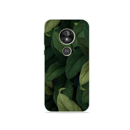 Capa para Moto E5 Play - Folhas