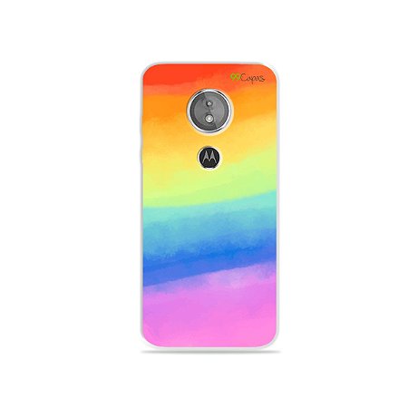 Capa para Moto E5 - Rainbow