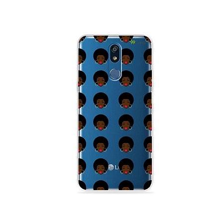 Capinha (transparente) para LG K12 - Black Girls