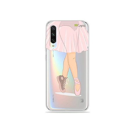 Capinha (transparente) para Xiaomi Mi A3 - Ballet