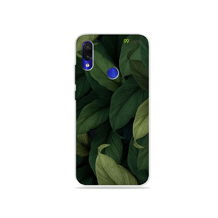 Capinha para Xiaomi Redmi 7 - Folhas