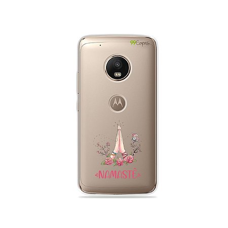 Capinha (transparente) para Moto G5 Plus - Namastê