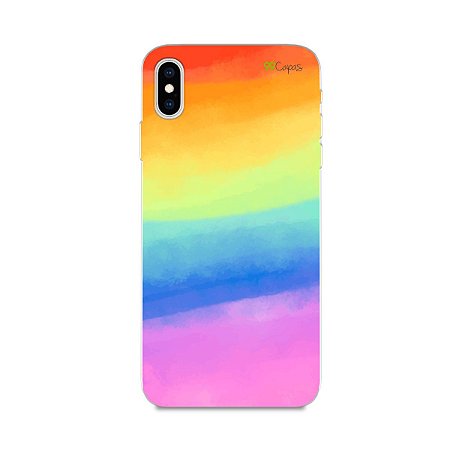 Capinha para iPhone XS Max - Rainbow