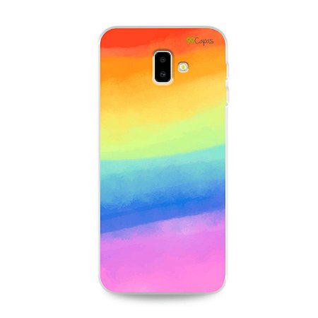 Capinha para Galaxy J6 Plus - Rainbow