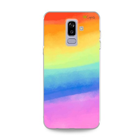 Capinha para Galaxy J8 - Rainbow