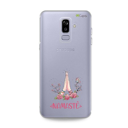 Capinha (transparente) para Galaxy J8 - Namastê