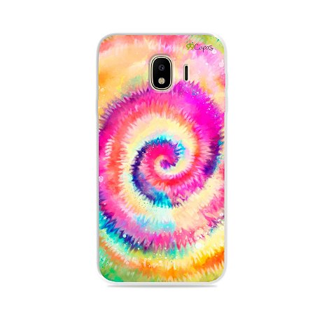 Capa para Galaxy J4 - Tie Dye