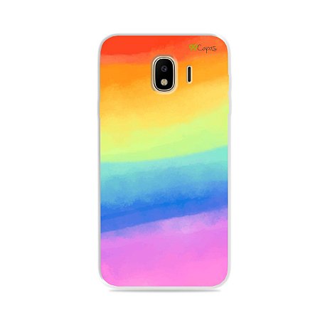 Capa para Galaxy J4 - Rainbow