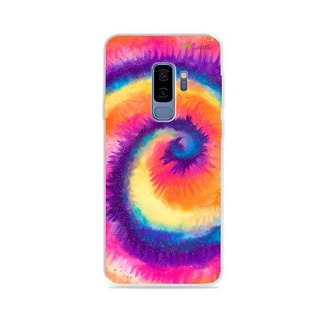 Capinha para Galaxy S9 Plus - Tie Dye Roxo