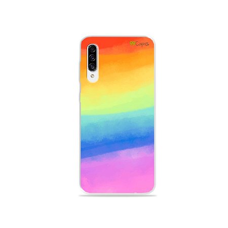 Capinha para Galaxy A30s - Rainbow