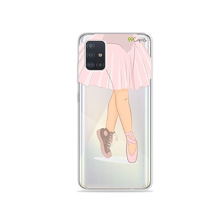 Capinha (transparente) para Galaxy A51 - Ballet