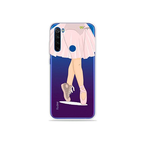 Capinha (transparente) para Xiaomi Redmi Note 8T - Ballet