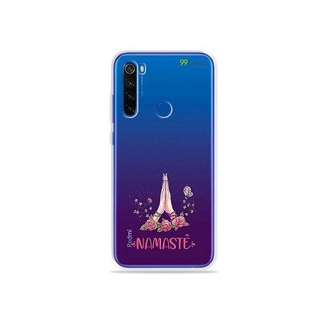 Capinha (transparente) para Xiaomi Redmi Note 8T - Namastê