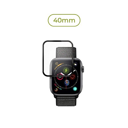 Película de Nanogel (borda preta) para Apple Watch - 40mm