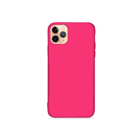 Silicone Case Rosa Pink para iPhone 11Pro (acompanha Pop Socket) - 99Capas