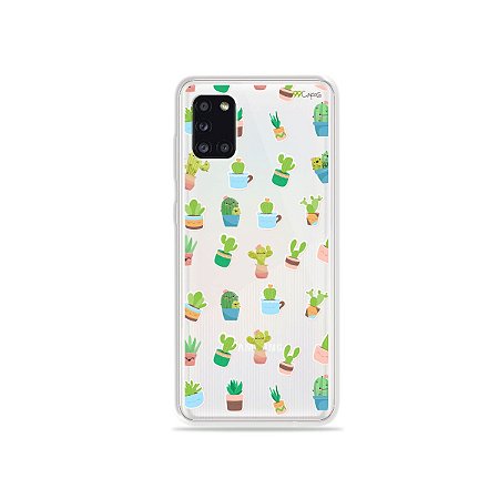 Capinha Cactus para Galaxy A31 - 99capas - Capinhas e cases personalizadas  para celular